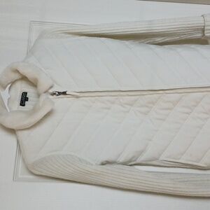 Creazioni Effect Quilted Jacket Size Small